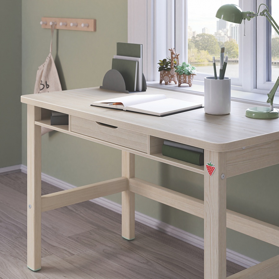 Detský písací stôl fairy - dub svetlý.

 

 

Rozmery detského písacieho stola Fairy sú 116x73x59,5cm (š, v, h).

 

 

Všetky výrobky z kolekcie Fairy nájdete nižšie v súvisiacich produktoch.