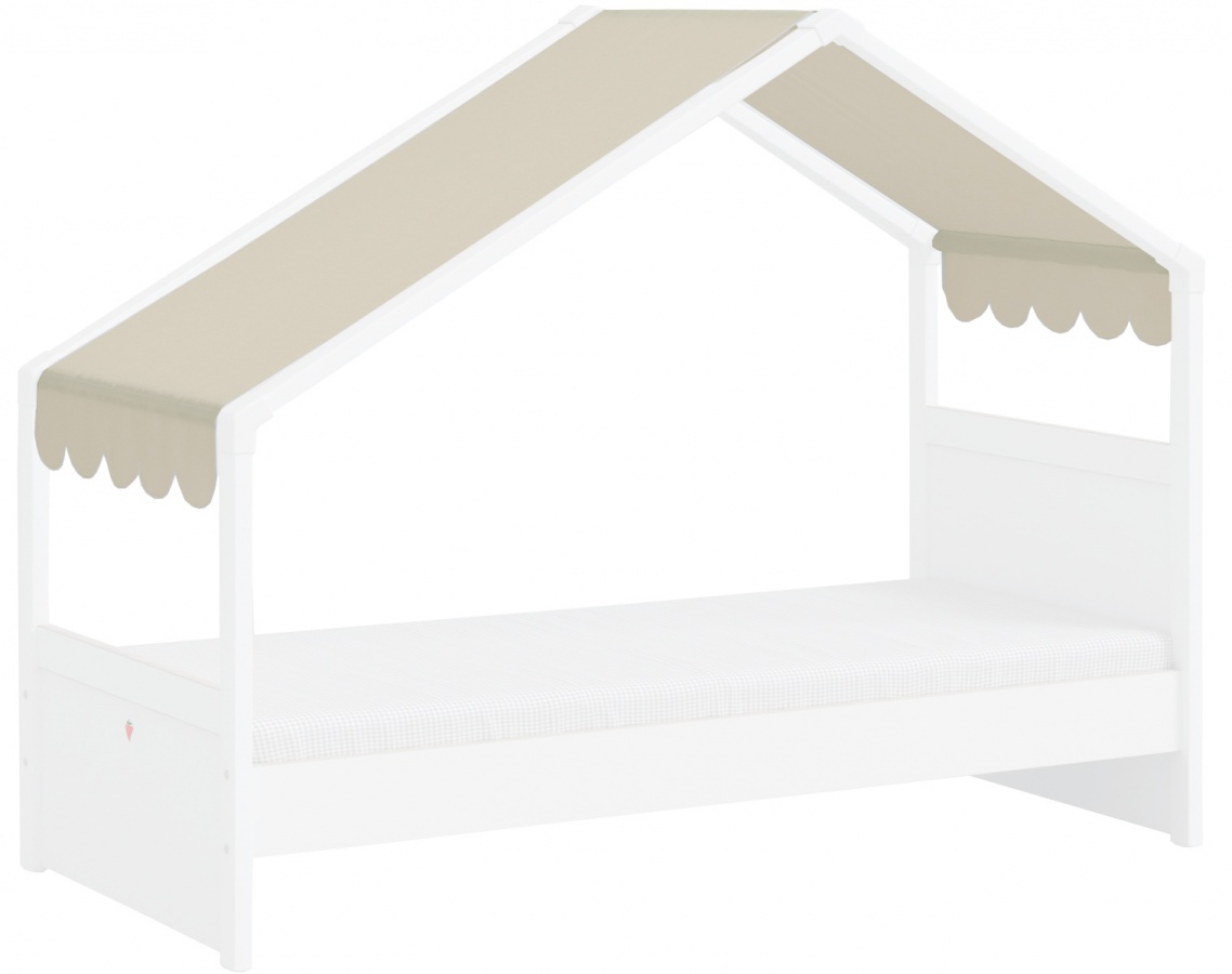 Domčeková posteľ so strieškou fairy i - dub svetlý/béžová.

 

Bežná domčeková posteľ získa oveľa zábavnejší a originálnejší vzhľad so strieškou v béžovej farbe.

 

Posteľ je možné doplniť príslušenstvom z radu Fairy, napríklad zábranou, vankúšom na posteľ alebo organizačným boxom.

 

 

Rozmery domčekovej postele so strieškou Fairy I sú 97,5x165x208,5cm (š, v, h).

 

 

Všetky výrobky z kolekcie Fairy a vhodné matrace nájdete nižšie v súvisiacich produktoch.