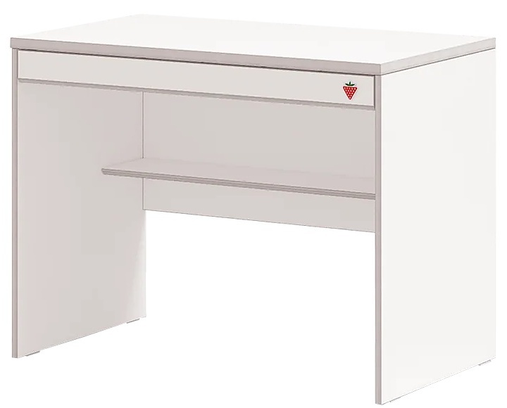 Písací stôl pure modular - biela.

 

Písací stôl Modular je navrhnutý pre pohodlnejšiu prácu v úzkych priestoroch.

 

Rozmery písacieho stola Modular sú 98x75x57cm (š, v, h).

 

Kolekcia Modular vychádza z pôvodnej kolekcie Pure, ich dekory a farby sú zhodné, a tak je možné detskú izbu doplniť kúskami nábytku z týchto pôvodných kolekcií.