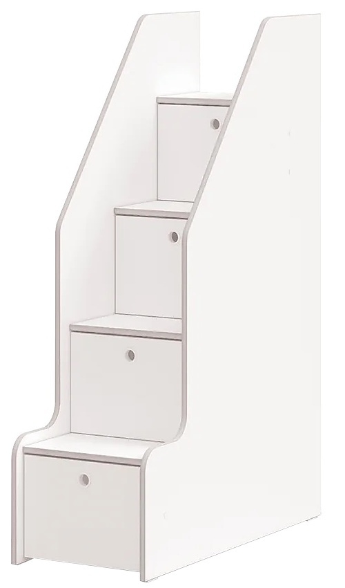 Schodíky s úložným priestorom pure modular - biela.

 

Schodíky Modular sú inovovaným modelom, ktorý vystupuje do popredia svojou funkčnosťou aj eleganciou svojho dizajnu.

Nosnosť schodíka je 80-95kg.

 

Rozmery schodíkov s úložným priestorom Modular sú 40x139x95cm (š, v, h).

 

Kolekcia Modular vychádza z pôvodnej kolekcie Pure, ich dekory a farby sú zhodné, a tak je možné detskú izbu doplniť kúskami nábytku z týchto pôvodných kolekcií.
