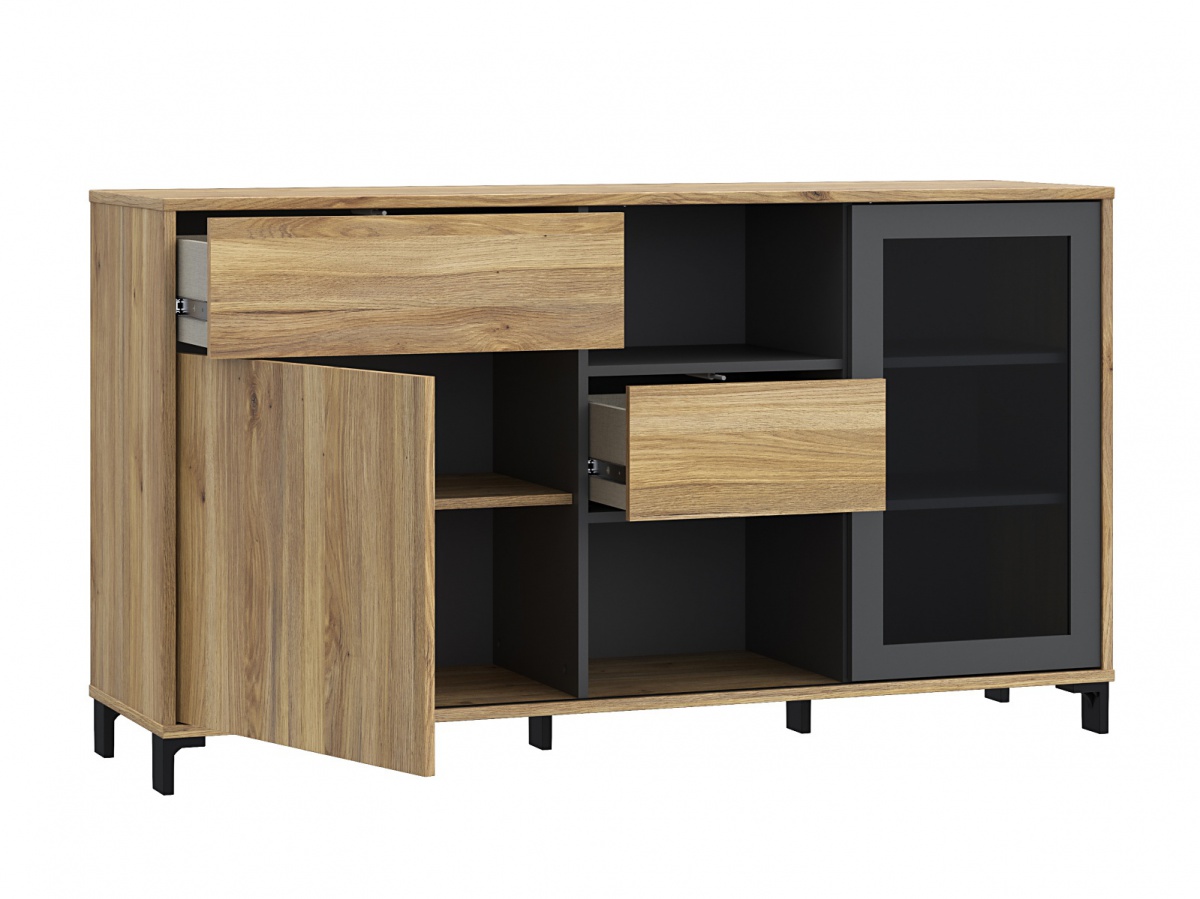 Komoda bez osvetlenia caine - dub mauvella/šedá.

 

Korpus komody je tvorený laminom s hrúbkou 1,8cm, dvierka, zásuvky a priečky tvorí lamino s hrúbkou 1,5cm.

Výhodou komody sú aj nožičky, ktoré uľahčia upratovanie, pretože pri výške 8cm nie je problém sa pod komodu dostať.

 

Rozmery komody Caine bez osvetlenia sú 147x82,4x42cm (š, v, h,).

 

Všetky produkty z kolekcie Caine nájdete nižšie v súvisiacich produktoch.