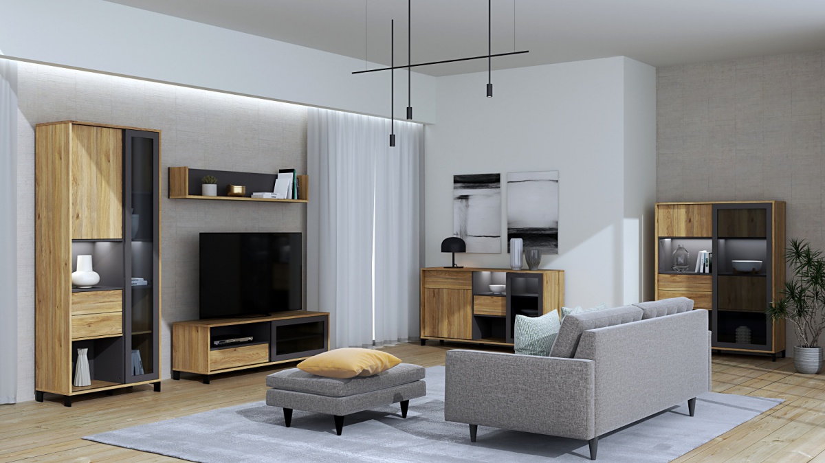 Komoda bez osvetlenia caine - dub mauvella/šedá.

 

Korpus komody je tvorený laminom s hrúbkou 1,8cm, dvierka, zásuvky a priečky tvorí lamino s hrúbkou 1,5cm.

Výhodou komody sú aj nožičky, ktoré uľahčia upratovanie, pretože pri výške 8cm nie je problém sa pod komodu dostať.

 

Rozmery komody Caine bez osvetlenia sú 147x82,4x42cm (š, v, h,).

 

Všetky produkty z kolekcie Caine nájdete nižšie v súvisiacich produktoch.