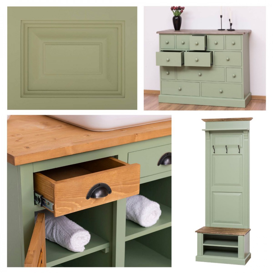 Kúpeľňové zrkadlo ava 138b - zelená/hnedá.

 

Vyrezávané detaily vdýchnu Vašej kúpeľni dušu a štýl.

 

Povrch zrkadla je ošetrený farebným náterom v odtieni P054.

 

Ak preferujete tradičné prevedenie a poctivú prácu bez kompromisov, potom je pre Vás nesmrteľný masívny nábytok tou pravou voľbou.

 

Rozmery kúpeľňového zrkadla Ava 138B sú 151x95x8cm (š, v, h).

 

Pre kompletnú ponuku masívneho nábytku od tohto výrobcu kliknite TU.

 

Farba na fotografii sa môže ľahko líšiť oproti reálnemu výrobku. Príčinou môže byť zobrazovanie farieb monitora či rôzne nasvietenie výrobkov pri fotení.




Z dôvodu výroby masívneho nábytku na zákazku, sme nútení požadovať od zákazníka zálohu v minimálnej výške 30% z ceny nábytku.