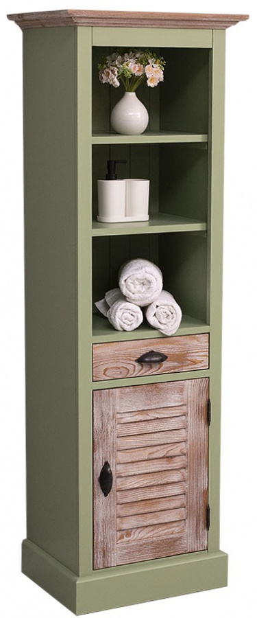 Vysoká kúpeľňová skrinka damiano 669 - zelená/hnedá.

 

Vysoká kúpeľňová skrinka bola navrhnutá s ohľadom na potreby modernej domácnosti.

 

Povrch skrinky je ošetrený farebným náterom v odtieni P054.

 

Investícia, ktorá sa oplatí nielen pre Váš úplný komfort, ale aj celkovú atmosféru domova.

 

Rozmery vysokej kúpeľňovej skrinky Damiano 669 sú 54x160x41cm (š, v, h).

 

Pre kompletnú ponuku masívneho nábytku od tohto výrobcu kliknite TU.

 

Farba na fotografii sa môže ľahko líšiť oproti reálnemu výrobku. Príčinou môže byť zobrazovanie farieb monitora či rôzne nasvietenie výrobkov pri fotení.




Z dôvodu výroby masívneho nábytku na zákazku, sme nútení požadovať od zákazníka zálohu v minimálnej výške 30% z ceny nábytku.