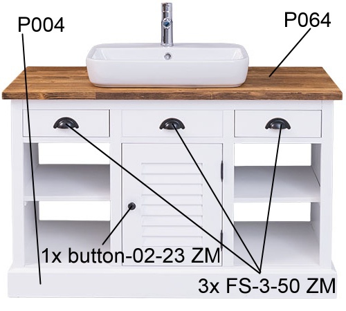 Kúpeľňová skrinka pre umývadlo lisi 666 - biela/hnedá.

 

Kúpeľňová skrinka Vás na prvý pohľad oslní svojim rustikálnym vzhľadom.

 

Povrch skrinky je ošetrený farebným náterom v odtieni P004.

 

Umývadlo, batéria či kovový výpust nie sú súčasťou a je potrebné ich zakúpiť samostatne.

 

Rozmery kúpeľňovej skrinky pre umývadlo Lisi 666 sú 120x75x51cm (š, v, h).

 

Pre kompletnú ponuku masívneho nábytku od tohto výrobcu kliknite TU.

 

Farba na fotografii sa môže ľahko líšiť oproti reálnemu výrobku. Príčinou môže byť zobrazovanie farieb monitora či rôzne nasvietenie výrobkov pri fotení.




Z dôvodu výroby masívneho nábytku na zákazku, sme nútení požadovať od zákazníka zálohu v minimálnej výške 30% z ceny nábytku.