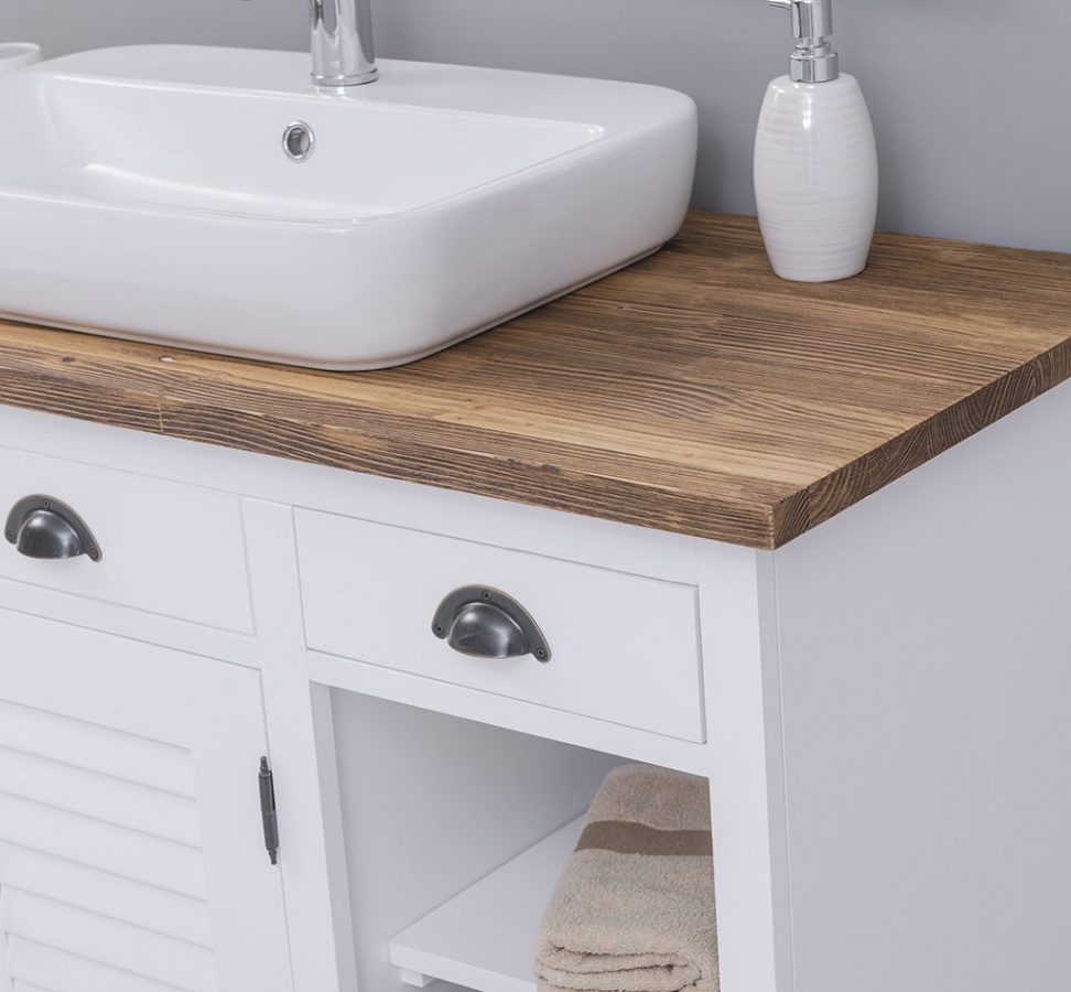 Kúpeľňová skrinka pre umývadlo lisi 666 - biela/hnedá.

 

Kúpeľňová skrinka Vás na prvý pohľad oslní svojim rustikálnym vzhľadom.

 

Povrch skrinky je ošetrený farebným náterom v odtieni P004.

 

Umývadlo, batéria či kovový výpust nie sú súčasťou a je potrebné ich zakúpiť samostatne.

 

Rozmery kúpeľňovej skrinky pre umývadlo Lisi 666 sú 120x75x51cm (š, v, h).

 

Pre kompletnú ponuku masívneho nábytku od tohto výrobcu kliknite TU.

 

Farba na fotografii sa môže ľahko líšiť oproti reálnemu výrobku. Príčinou môže byť zobrazovanie farieb monitora či rôzne nasvietenie výrobkov pri fotení.




Z dôvodu výroby masívneho nábytku na zákazku, sme nútení požadovať od zákazníka zálohu v minimálnej výške 30% z ceny nábytku.