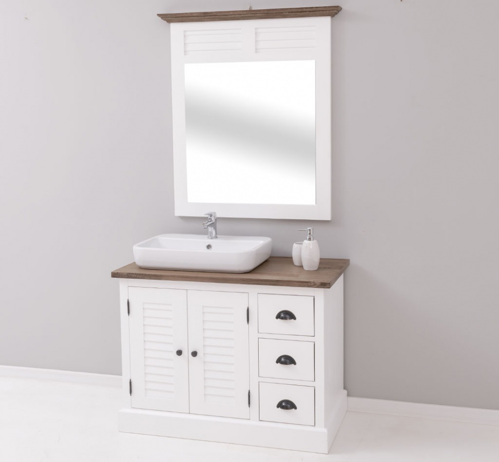 Kúpeľňová skrinka pre umývadlo lisi 668 - biela/hnedá.

 

Kúpeľňová skrinka Vás na prvý pohľad oslní svojim vzhľadom, kde sa mieša moderna s rustikálnym nádychom.

 

Povrch skrinky je ošetrený farebným náterom v odtieni P004.

 

Umývadlo, batéria či kovový výpust nie sú súčasťou a je potrebné ich zakúpiť samostatne.

 

Rozmery kúpeľňovej skrinky pre umývadlo Lisi 668 sú 100x75x51cm (š, v, h).

 

Pre kompletnú ponuku masívneho nábytku od tohto výrobcu kliknite TU.

 

Farba na fotografii sa môže ľahko líšiť oproti reálnemu výrobku. Príčinou môže byť zobrazovanie farieb monitora či rôzne nasvietenie výrobkov pri fotení.




Z dôvodu výroby masívneho nábytku na zákazku, sme nútení požadovať od zákazníka zálohu v minimálnej výške 30% z ceny nábytku.