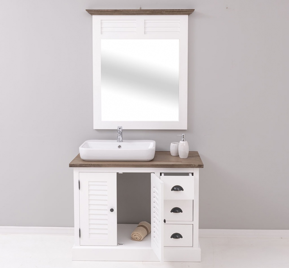 Kúpeľňová skrinka pre umývadlo lisi 668 - biela/hnedá.

 

Kúpeľňová skrinka Vás na prvý pohľad oslní svojim vzhľadom, kde sa mieša moderna s rustikálnym nádychom.

 

Povrch skrinky je ošetrený farebným náterom v odtieni P004.

 

Umývadlo, batéria či kovový výpust nie sú súčasťou a je potrebné ich zakúpiť samostatne.

 

Rozmery kúpeľňovej skrinky pre umývadlo Lisi 668 sú 100x75x51cm (š, v, h).

 

Pre kompletnú ponuku masívneho nábytku od tohto výrobcu kliknite TU.

 

Farba na fotografii sa môže ľahko líšiť oproti reálnemu výrobku. Príčinou môže byť zobrazovanie farieb monitora či rôzne nasvietenie výrobkov pri fotení.




Z dôvodu výroby masívneho nábytku na zákazku, sme nútení požadovať od zákazníka zálohu v minimálnej výške 30% z ceny nábytku.