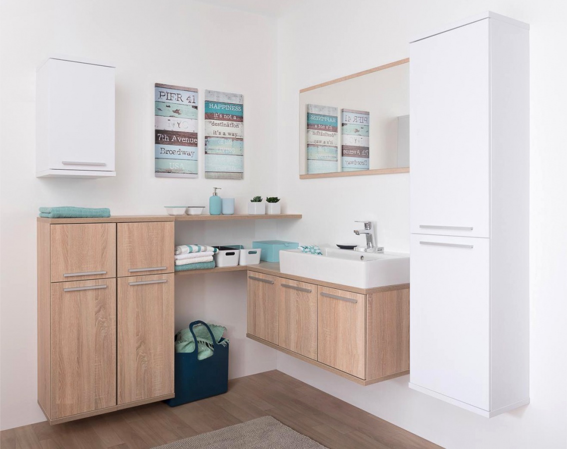 Skrinka pod umývadlo rea rest 2 - buk.

 

Závesná skrinka pod umývadlo REA REST 2 v prevedení buk je vyrobená z lamina hĺbky 25 a 16mm, ABS hrany 0,5 a 2 mm.

 

Rozmery skrinky sú: 45x90x46cm (v, š, h.).

 

Program Rea ponúka veľa ďalších prvkov, ktoré nájdete v súvisiacich produktoch nižšie.