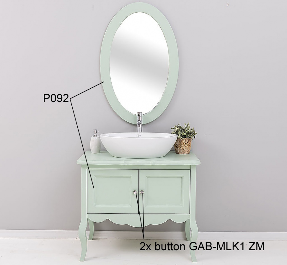 Malá kúpeľňová zostava lady 711 - zelená.

 

Hoci moderný design domova patrí medzi najvyhľadávanejšie, tak to neznamená, že by bol rustikálny štýl nábytku utláčaný.

 

Kúpeľňová skrinka Lady Vás hneď na prvý pohľad zaujme svojim vzhľadom.

 

Oválne kúpeľňové zrkadlo svojim minimalistickým vzhľadom doťahuje zostavu k dokonalosti.

 

Milovníkov farebného nábytku poteší celonáter v mentolovej farbe.

 

Povrch skrinky a zrkadla je ošetrený farebným náterom v odtieni P092.

 

Umývadlo, batéria či kovový výpust nie sú súčasťou a je potrebné ich zakúpiť samostatne.

 

Malá kúpeľňová zostava sa skladá z týchto prvkov:


	Kúpeľňová skrinka pre umývadlo Lady 711 - 90x75x54cm (š, v, h)
	Oválne kúpeľňové zrkadlo Lady 575 - 65x100x3cm (š, v, h)


 

Pre kompletnú ponuku masívneho nábytku od tohto výrobcu kliknite TU.

 

Farba na fotografii sa môže ľahko líšiť oproti reálnemu výrobku. Príčinou môže byť zobrazovanie farieb monitora či rôzne nasvietenie výrobkov pri fotení.




Z dôvodu výroby masívneho nábytku na zákazku, sme nútení požadovať od zákazníka zálohu v minimálnej výške 30% z ceny nábytku.