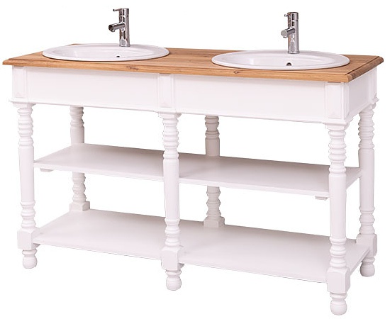 Kúpeľňová zostava luna 657 - biela/hnedá.

 

Vzdušný dizajn skrinky osvieži každú kúpeľňu, nehľadiac na to, v akom štýle ju máte.

 

Vyrezávané detaily zrkadla vdýchnu Vašej kúpeľni dušu a štýl.

 

Povrch skrinky je ošetrený farebným náterom v odtieni P004.

 

Umývadlá, batérie či kovový výpust nie sú súčasťou a je potrebné ich zakúpiť samostatne.

 

Kúpeľňová zostava sa skladá z týchto prvkov:


	Kúpeľňová skrinka pre 2 umývadlá Luna 657 - 150x90x54cm (š, v, h)
	Kúpeľňové zrkadlo Ava 138B - 151x95x8cm (š, v, h)


 

Pre kompletnú ponuku masívneho nábytku od tohto výrobcu kliknite TU.

 

Farba na fotografii sa môže ľahko líšiť oproti reálnemu výrobku. Príčinou môže byť zobrazovanie farieb monitora či rôzne nasvietenie výrobkov pri fotení.




Z dôvodu výroby masívneho nábytku na zákazku, sme nútení požadovať od zákazníka zálohu v minimálnej výške 30% z ceny nábytku.