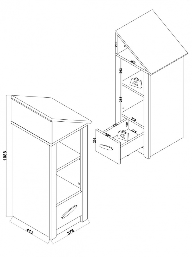 Malý detský regál boom - dub colorado/šedá.

 


Atraktívny regál Boom poteší deti svojim vzhľadom a účelnosťou, do dvoch priehradiek a jedného šuplíka si môžu uschovať svoje najobľúbenejšie hračky alebo knižky.

 


Rozmery malého detského regálu Boom sú 38x109x42cm (š, v, h).

 


Všetky produkty z kolekcie Boom nájdete nižšie v súvisiacom tovare.