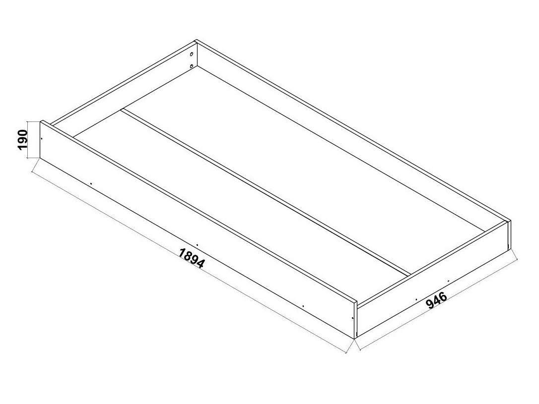 Detská posteľ 90x190 v tvare domčeka so zásuvkou boom - dub colorado.

 

Zásuvka pod posteľ v dekore duba colorado a béžovej farby je perfektným doplnkom k detskej posteli v tvare domčeka.

 

Každý kus je vyrobený z lamina 1.

 

Rozmery detskej postele 90x190 v tvare domčeka so zásuvkou sú 98x160,1x196cm (š, v, h).

 

Všetky produkty z kolekcie Boom a vhodné matrace pre túto posteľ nájdete nižšie v súvisiacich produktoch.