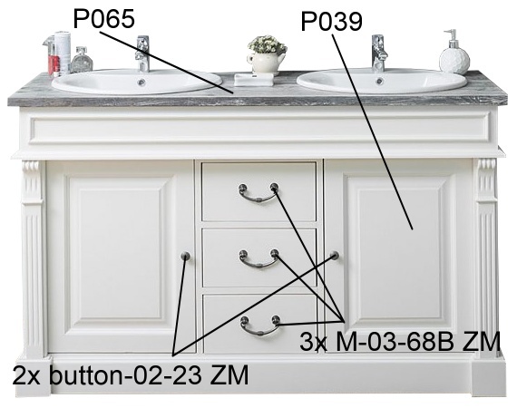 Kúpeľňová skrinka pre 2 umývadlá ava 4001 - biela/šedá.

 

Luxusná kúpeľňová skrinka z poctivého borovicového dreva Vás poteší svojim sofistikovaným vzhľadom a praktickým rozložením úložného priestoru.

 

Povrch skrinky je ošetrený farebným náterom v odtieni P039.

 

Umývadlá, batérie či kovový výpust nie sú súčasťou a je potrebné ich zakúpiť samostatne.

 

Rozmery kúpeľňovej skrinky pre 2 umývadlá Ava 4001 sú 150x91x51cm (š, v, h).

 

Pre kompletnú ponuku masívneho nábytku od tohto výrobcu kliknite TU.

 

Farba na fotografii sa môže ľahko líšiť oproti reálnemu výrobku. Príčinou môže byť zobrazovanie farieb monitora či rôzne nasvietenie výrobkov pri fotení.




Z dôvodu výroby masívneho nábytku na zákazku, sme nútení požadovať od zákazníka zálohu v minimálnej výške 30% z ceny nábytku.