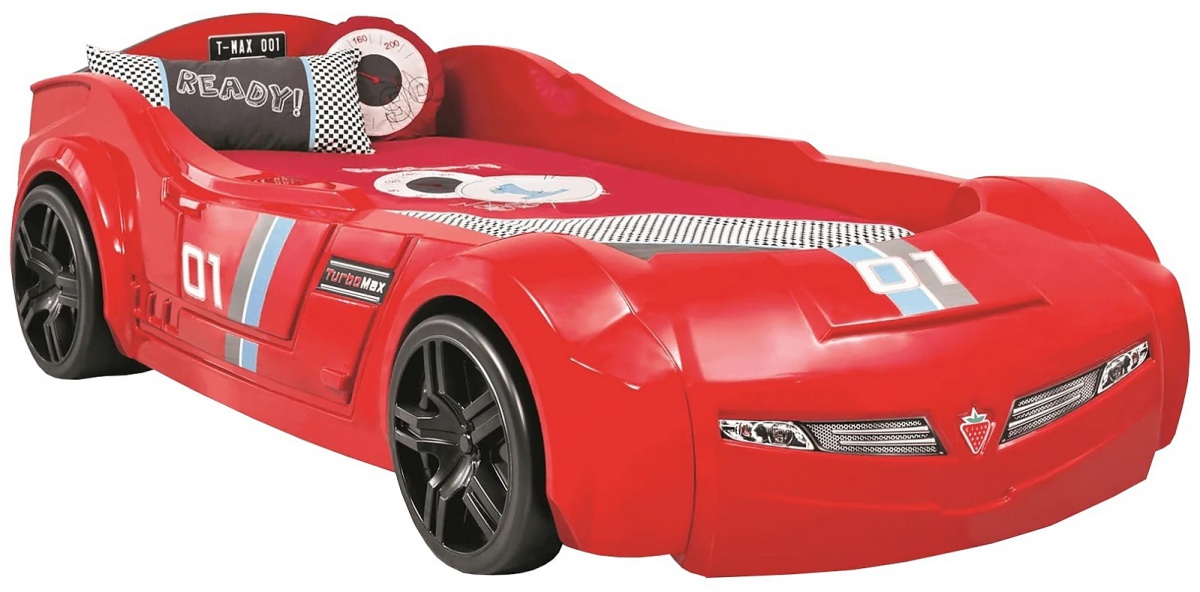 Detská posteľ auto deluxe 90x195cm - červená.

 

Matrac je na rošte zapustená nižšie do vnútornej časti a tým dáva možnosť vyniknúť bočniciam, ktoré prispievajú k väčšej bezpečnosti dieťaťa pri spánku, u ktorého tak nehrozí pretočenie z postele na zem.

 

Posteľ dodávame vrátane kvalitného dierovaného roštu, ktorý sa umiestňuje na spevnený kovový rám.

Rozmery postele auto DELUXE sú 126x66x225cm (š, v, h), posteľná plocha postele je 90x195cm

 

K posteli v tvare auta odporúčame nábytok z kolekcie Rally, ktorý nájdete nižšie v súvisiacich produktoch.

 

 



 

 