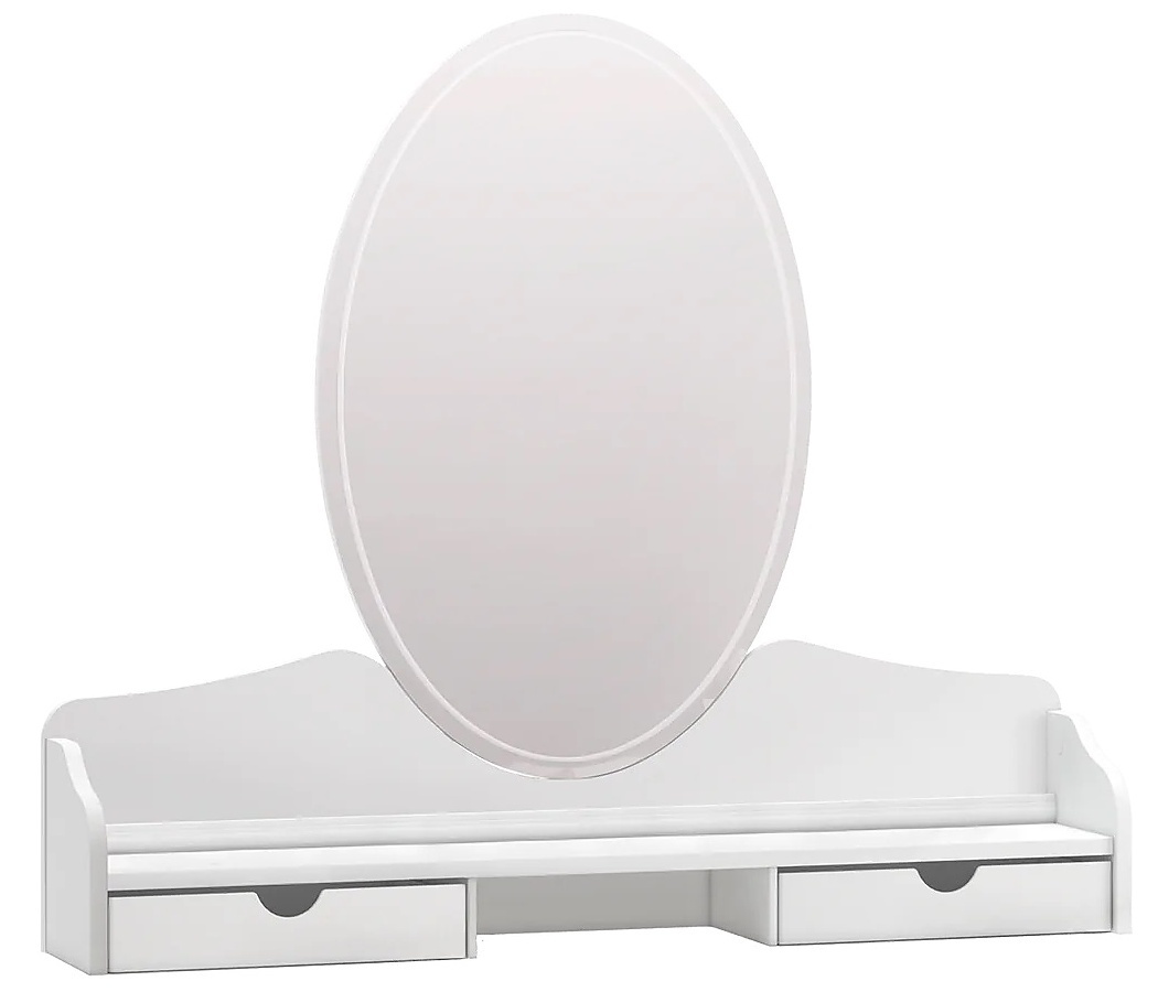 Zrkadlo ku komode ballerina - biela.

 

Rozmery zrkadla ku komode Ballerina sú 98x84x19cm (š, v, h)

 

Všetky ďalšie odporúčané produkty nájdete v súvisiacom tovaru nižšie.