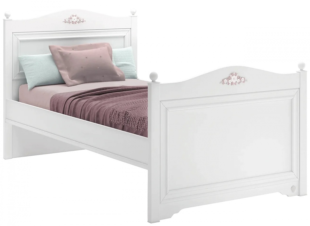 Posteľ 100x200cm ballerina s výsuvom - biela.

 

Krásna biela rustikálna posteľ Ballerina dievčenskú izbu vyložene rozžiari svojou čistotou, nežnosťou a prepracovanými detailmi.

 

Kolieska v spodnej časti zaisťujú pohodlnú manipuláciu.

 

Rozmery rustikálny biele postele 100x200cm Ballerina s výsuvom sú 106x108x209cm (š, v, h), ložná plocha je 100x200cm, ložná plocha výsuvu je tiež 100x200cm

 

Všetky ďalšie odporúčané produkty nájdete v súvisiacom tovaru nižšie.