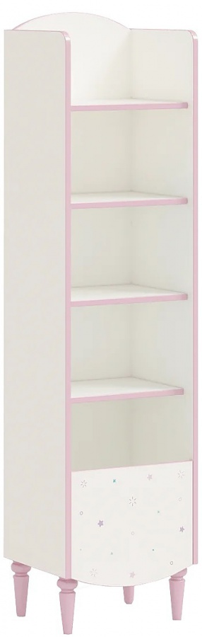 Úzka knižnica susy - biela/ružová.

 

 

Kúzelne pôsobí aj dizajn knižnice.

 

 

Rozmery úzkej knižnice Susy sú 41x163x35cm (š, v, h).

 

 

Všetky produkty z kolekcie Susy nájdete nižšie v súvisiacom tovare.