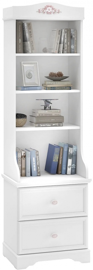 Malý študijný kút ballerina - biela.

 

Zásuvkový písací stôl Ballerina je navrhnutý tak, aby našim zákazníkom poskytoval pohodlné pracovné prostredie.

 

Nástavec nad stolom prináša do pracovnej časti izby ďalší bonus.

 

Knižnica Ballerina pôsobí rustikálnym dojmom v nežnom poňatí.

 

Malý študijný kút sa skladá z týchto prvkov:


	Zásuvkový písací stôl s nástavcom Ballerina - 138x137x62cm (š, v, h)
	Rustikálna knižnica Ballerina - 54x179x38cm (š, v, h)


 

Všetky produkty z kolekcie Ballerina nájdete nižšie v súvisiacich produktoch.