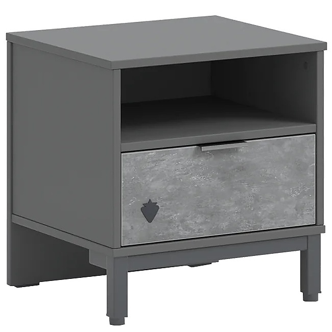 Študentská izba pluto - šedá.

 

 

Inovatívny nábytok z kolekcie Pluto je vytvorený v jednoduchom, ale zároveň nadčasovom dizajne, vďaka ktorému ho mladí ľudia študentského veku užijú aj desať rokov, čiže do doby, než si budú zariaďovať svoje dospelácke bývanie.

 

 

Študentská izba Pluto je tvorená posteľou s ložnou plochou 100x200cm, nočným stolíkom so šuplíkom, trojdverovou šatníkovou skriňou so zrkadlom a písacím stolom.


Študentská izba Pluto - šedá sa skladá z týchto prvkov:


	Písací stôl s nástavcom a USB portom Pluto - 128,2x96x61cm (š, v, h)
	Nočný stolík Pluto - 47x50x41cm (š, v, h)
	Trojdverová šatníková skriňa so zrkadlom Pluto - 137,5x214x59cm (š, v, h)
	Študentská posteľ 100x200cm Pluto - 116,2x118,2x213,7cm (š, v, h)


 

 

Všetky produkty z kolekcie Pluto nájdete nižšie v súvisiacom tovare.