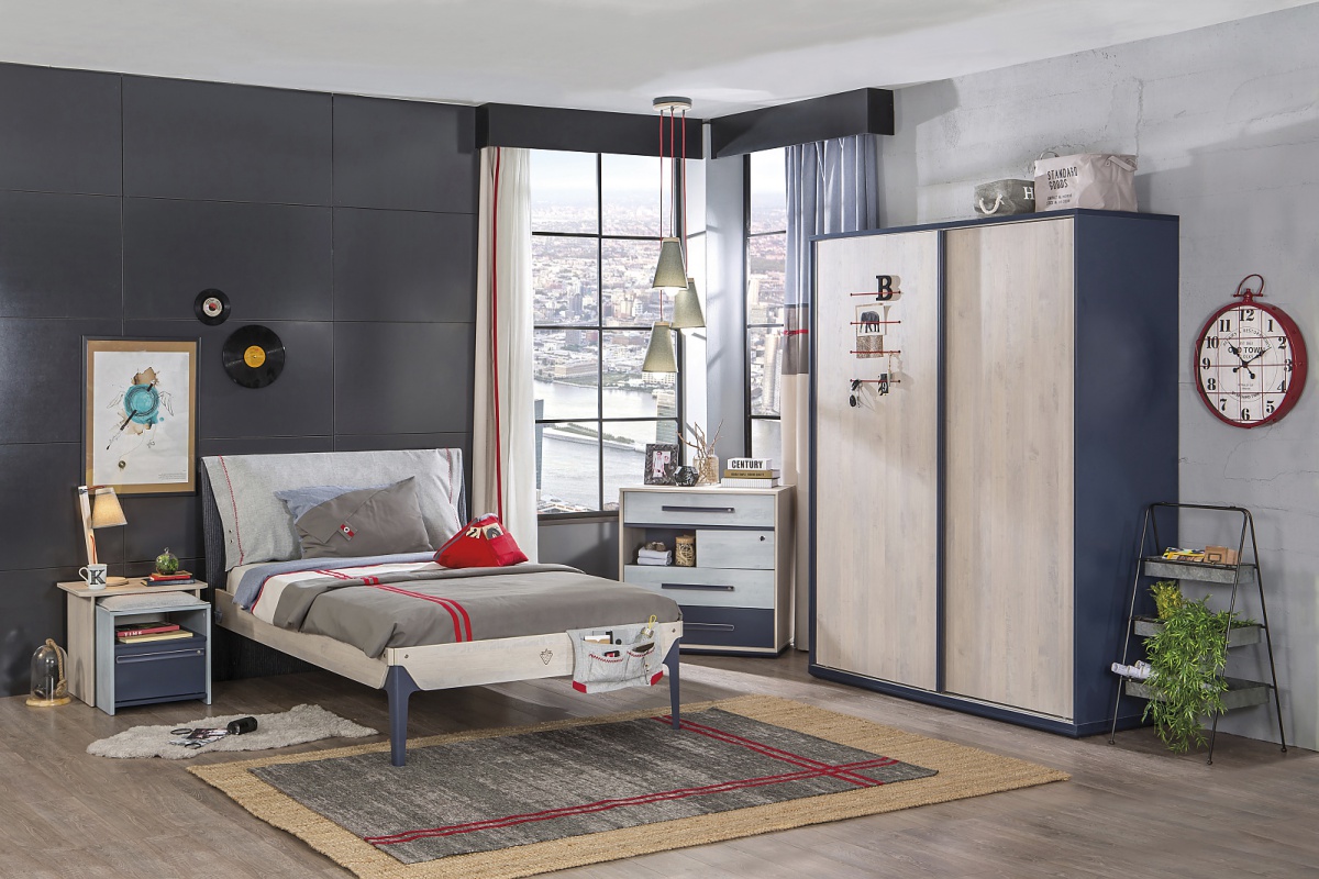 Nočný stolík 2v1 lincoln - dub/dub modrý/tmavo modrá.

 

Stolík je vyrobený z kvalitného lamina, ktorého výhodou je jednoduchá údržba a dobrá mechanická odolnosť.

 

Všetok nábytok patriaci do kolekcie Lincoln nájdete nižšie v súvisiacich produktoch.