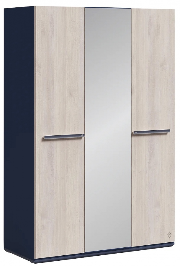 Trojdverová skriňa so zrkadlom lincoln - dub/tmavo modrá.

 

Úložný priestor skrine je vnútri doskou rozdelený na dve časti.

 

Skriňa je zhotovená v dekore dub a v tmavo modrej farbe.

 

Všetok nábytok patriaci do kolekcie Lincoln nájdete nižšie v súvisiacich produktoch