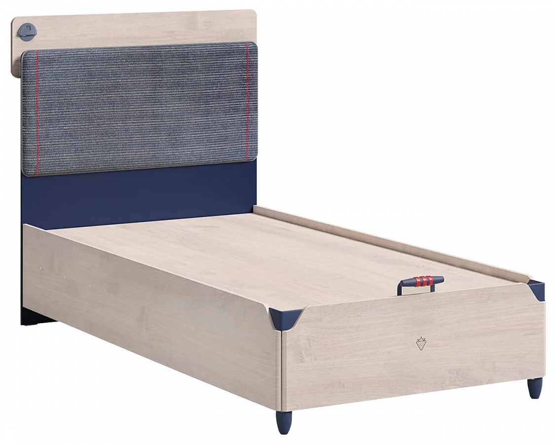 Posteľ s úložným priestorom 100x200cm lincoln - dub/tmavo modrá.

 

Posteľ je zhotovená v dekore duba a tmavo modrej farby.

 

Rozmery postele s úložným priestorom 100x200cm Lincoln sú 108,5x119,5x210cm (š, v, h).

 

Všetok nábytok patriaci do kolekcie Lincoln a vhodné matrace nájdete nižšie v súvisiacich produktoch.