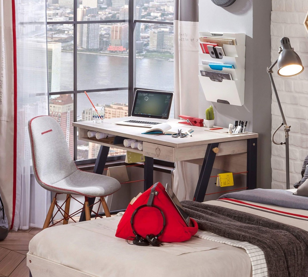 Malý študentský stôl s nástavcom lincoln - dub/dub modrý/tmavo modrá.

 

Nadstavec sa môže pýšiť niekoľkými prvkami.

 

Rozmery malého študentského stola s nástavcom Lincoln sú 114x116x64cm (š, v, h).

 

Všetky produkty z kolekcie Lincoln nájdete nižšie v súvisiacich produktoch.