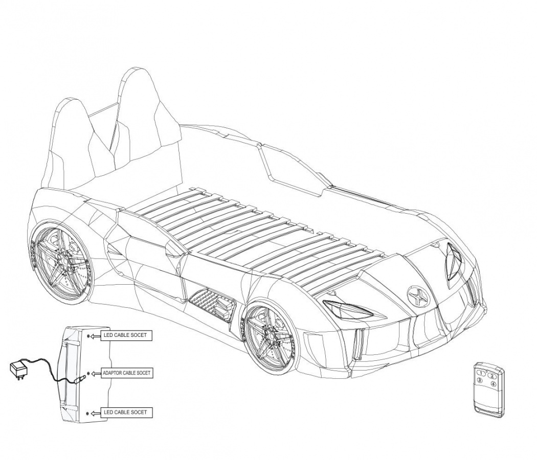 Posteľ auto 90x190 grand prix plus - červená.

 

Luxusné auto posteľ Grand Prix Plus je dizajnovo ešte o level vyššie ako jej predchodca.

 


Rozmery postele auto Grand Prix Plus sú 128x67x230cm (š, v, h).

 


Všetky produkty z kolekcie Grand Prix a vhodné matrace nájdete nižšie v súvisiacom tovare.