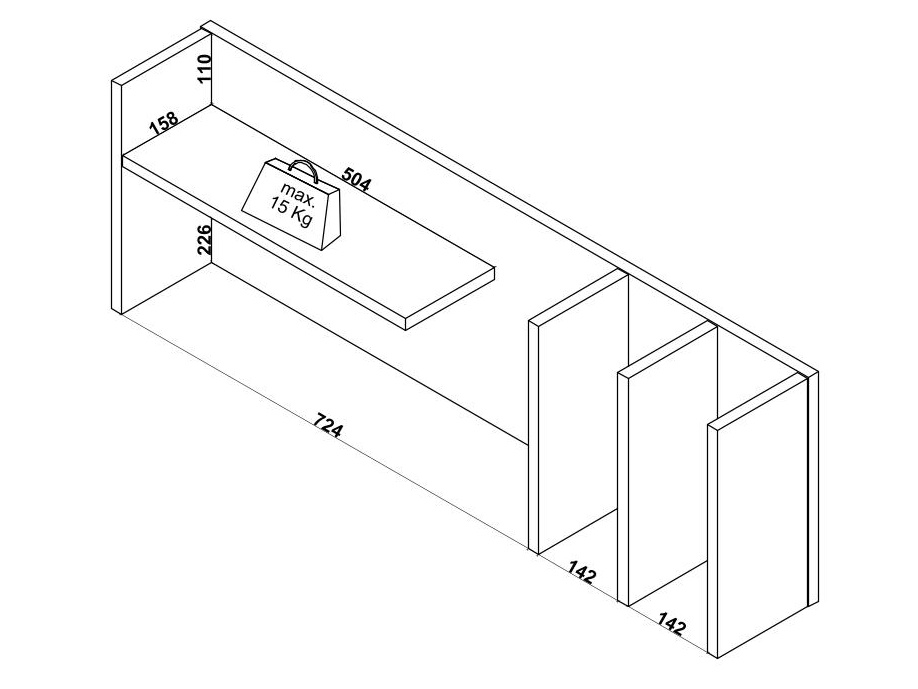 Písací stôl s nástavcom colin - dub kestína/šedá.

 

Praktický písací stôl jednoduchého a klasického tvaru perfektne dopĺňa ladiaci nadstavec.

 

Každý kus je vyrobený z lamina 1.

 

Písací stôl s nástavcom sa skladá z týchto prvkov:


	Písací stôl Colin - 110x74x55cm (š, v, h)
	Nadstavec na písací stôl Colin – 108x36x18cm (š, v, h)



Všetky produkty z kolekcie Colin a ďalšie zostavy nájdete nižšie v súvisiacich produktoch.