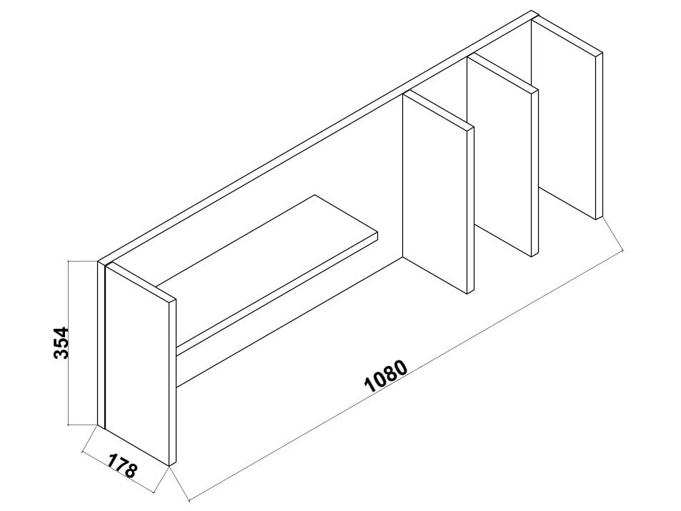 Písací stôl s nástavcom colin - dub kestína/šedá.

 

Praktický písací stôl jednoduchého a klasického tvaru perfektne dopĺňa ladiaci nadstavec.

 

Každý kus je vyrobený z lamina 1.

 

Písací stôl s nástavcom sa skladá z týchto prvkov:


	Písací stôl Colin - 110x74x55cm (š, v, h)
	Nadstavec na písací stôl Colin – 108x36x18cm (š, v, h)



Všetky produkty z kolekcie Colin a ďalšie zostavy nájdete nižšie v súvisiacich produktoch.