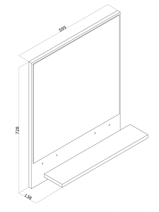 Zrkadlo colin - dub kestína/šedá.

 

Neviete, ako doladiť študentskú izbu?

 

Zrkadlo Colin je vyrobené z lamina 1.

 

Rozmery zrkadla Colin sú 60x73x13cm (š, v, h).

 

Všetky produkty z kolekcie Colin nájdete nižšie v súvisiacich produktoch.