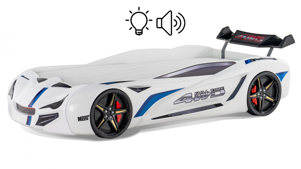 Posteľ auto 90x190 grand prix - biela.

 


Vrcholom série je luxusná posteľ v prevedení auta, ktorá realistickým spracovaním spôsobí radosť každému chlapcovi. Trojrozmerné kolesá a reliéfna štruktúra dávajú jedinečný vzhľad.

 


Rozmery postele auto Grand Prix sú 117x63x242cm (š, v, h).

 


Všetky produkty z kolekcie Grand Prix  a vhodné matrace nájdete nižšie v súvisiacom tovare.