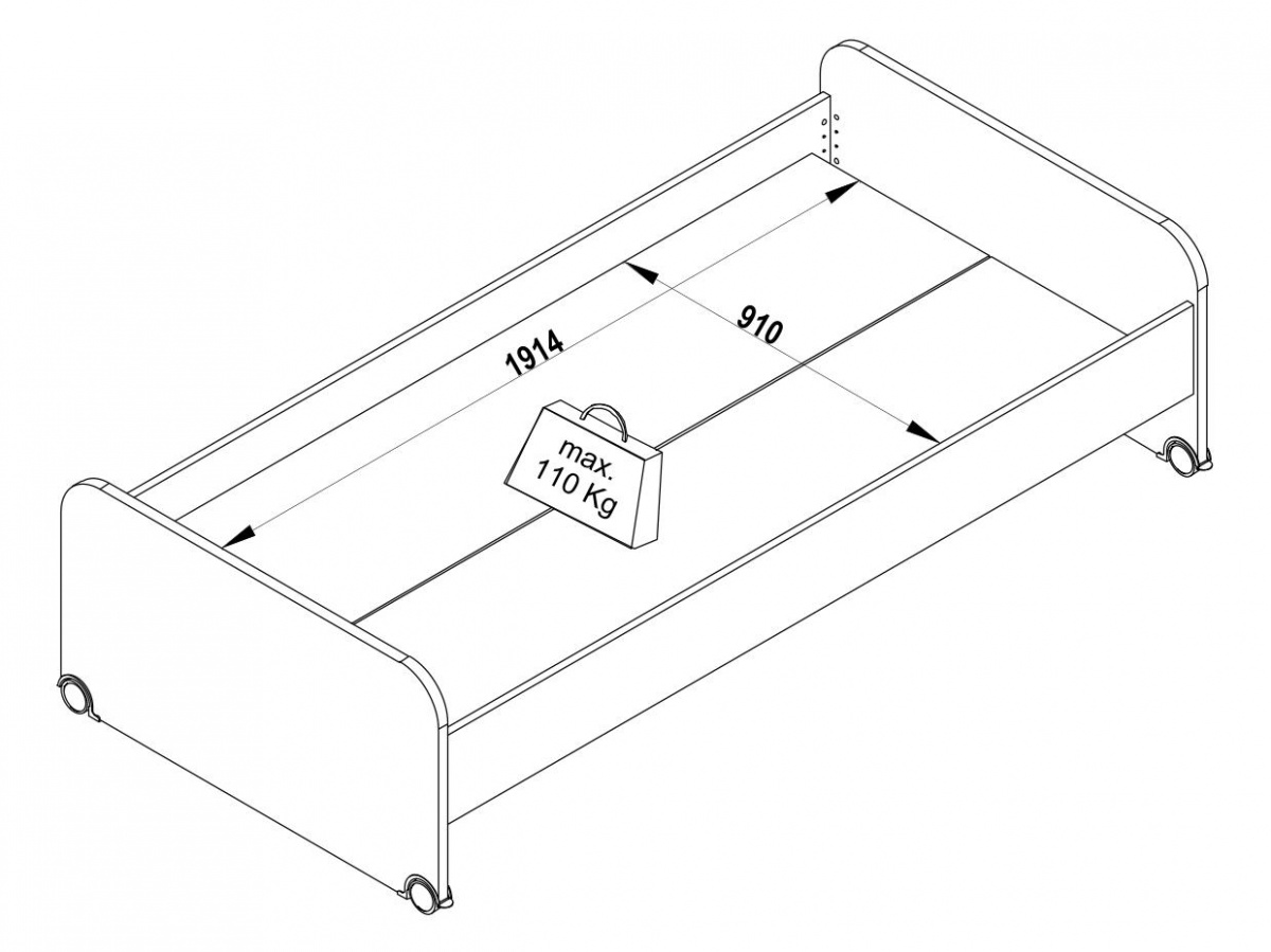 Multifunkčná posteľ ii s výsuvnou posteľou andy - béžová.

 

Multifunkčná posteľ Andy 90x200 je veľmi univerzálna.

 

Postele dodávame bez matracov, matrace s rozmermi 90x200cm a 90x190cm je nutné dokúpiť.

 

Rozmery multifunkčnej postele II s výsuvnou posteľou Andy sú 108x183x253cm (š, v, h).

 

Ďalšie výrobky z kolekcie Andy a vhodné matrace nájdete nižšie v súvisiacich produktoch.