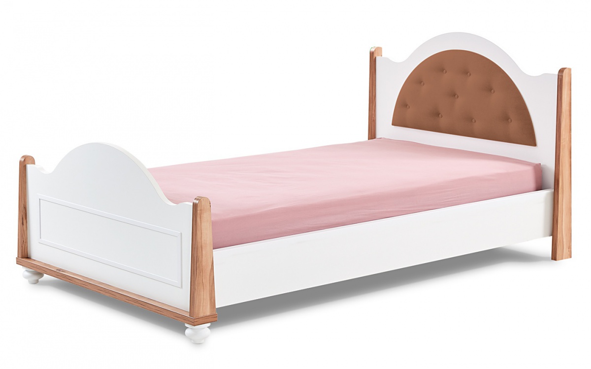 Posteľ 120x200cm lovely - biela/orech.

 

 

Posteľ Lovely vyniká svojou konštrukciou nôh a detailmi verne vyzerajúcimi ako drevo.

 

 

Rozmery postele 120x200cm Lovely sú 130x107x211cm (š, v, h).

 

 

Všetky produkty z kolekcie Lovely a vhodné matrace nájdete nižšie v súvisiacom tovare.