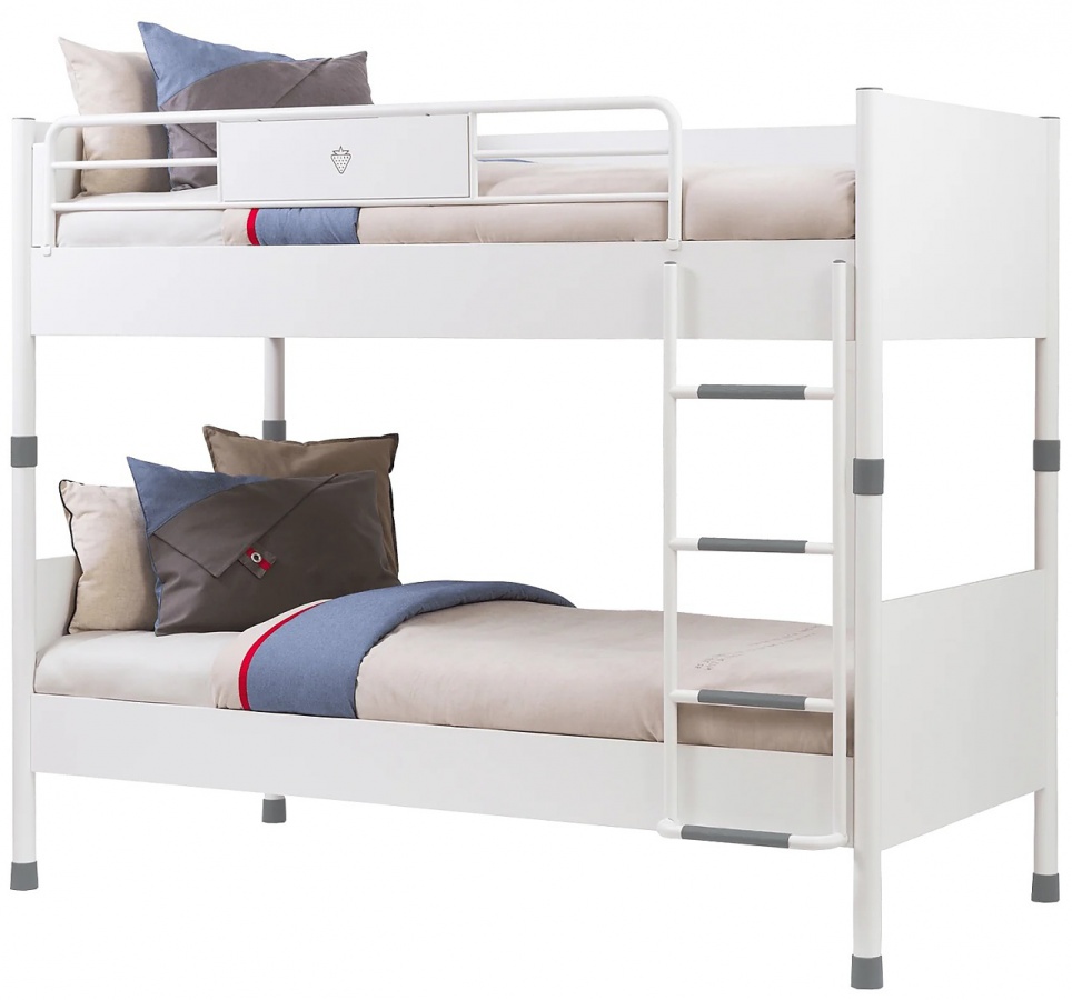 Poschodová posteľ pure 90x200cm - biela.

 

Horné lôžko je vybavené kovovou zábranou, pričom spodná lôžko je taktiež možno pre váš pokojný spánok opatriť prídavnou zábranou, ktorú nájdete v súvisiacich produktoch nižšie.

 

Rozmery poschodové postele Pure sú 106x168x208cm (š, v, h), ložná plocha je 90x200cm

 

Všetok nábytok patriaci do kolekcie Pure nájdete nižšie v súvisiacich produktoch.