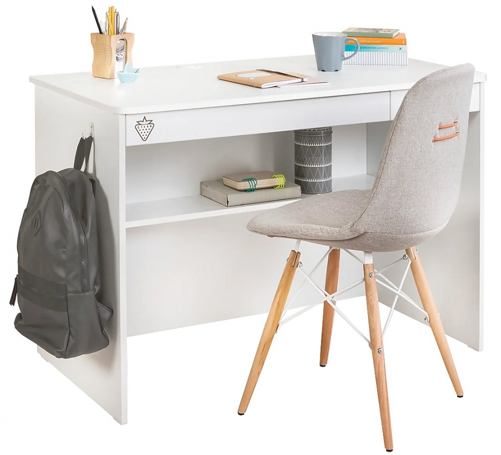 Malý písací stôl s nadstavcom pure - biela.

 

Polička, ktorá sa nachádza pod ňou, je naopak užšia, jej šírka zodpovedá hĺbke bočníc.

 

Rozmery malého písacieho stola s nadstavcom Pure sú 113x147x59cm (š, v, h)

 

Všetok nábytok patriaci do kolekcie Pure nájdete nižšie v súvisiacich produktoch.