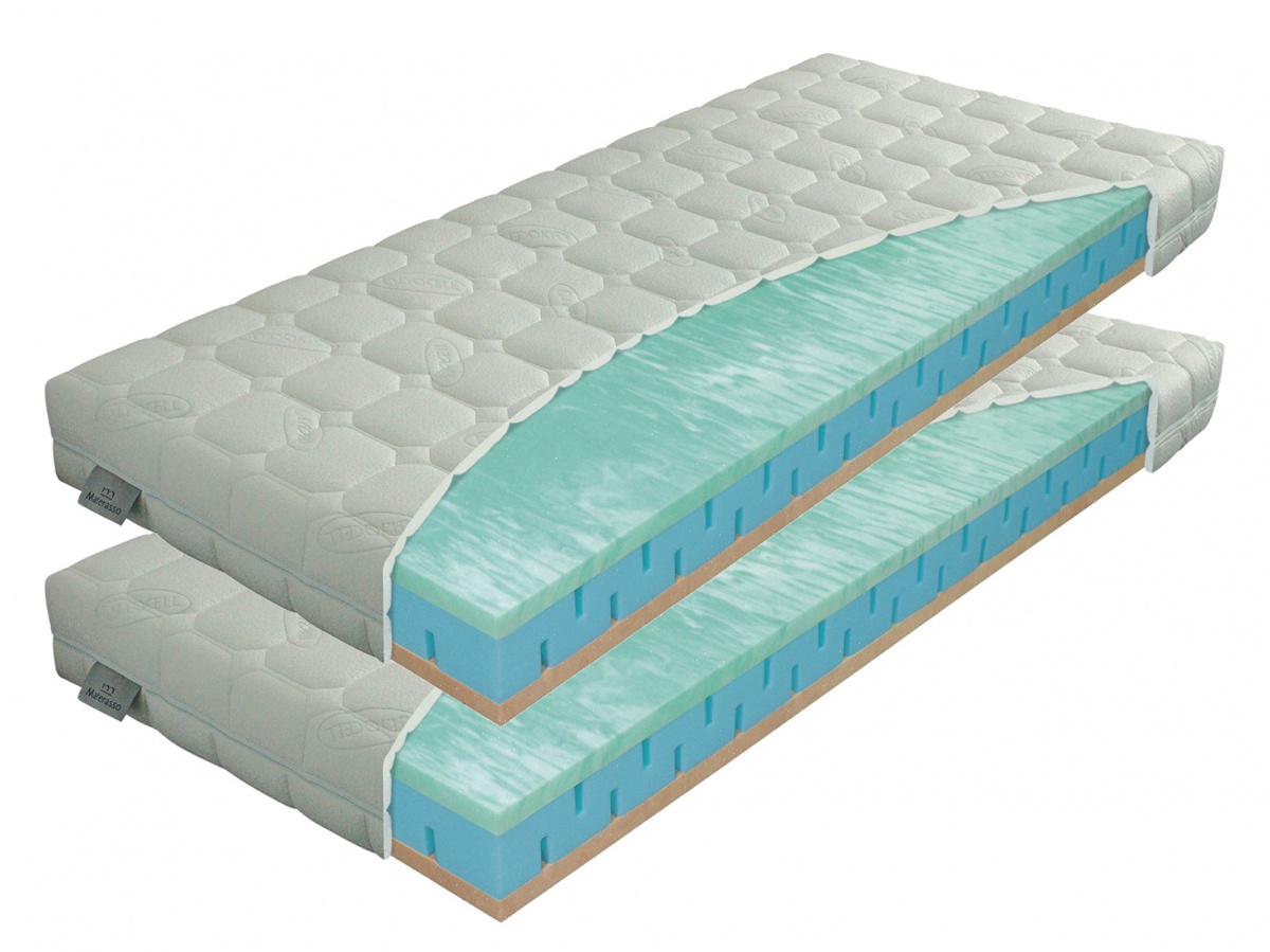 Prírodný matrac 1+1 zdarma partner biogreen 18 - výber rozmeru.


 Jadro matraca: BIOGREEN – príroda a technológie v dokonalej harmónii
BIOGREEN pena je srdcom nášho matraca.
Navyše vďaka mramorovej štruktúre BIOGREEN peny bude každá noc ako na obláčiku.
 ELIOCELL pena – komfort, pevnosť a podpora
Spodná vrstva matraca je tvorená kvalitnou penou ELIOCELL, ktorá:
Kopíruje tvar vášho tela pre maximálne pohodlie.

Matrac 1 + 1 zdarma - za cenu jedného matraca dostanete dva.

 

Pri výbere matraca zakliknite požadovaný rozmer.

 

U matrací širších 160cm, a také matrací všech atypických rozměrů, jsme nuceni požadovat od zákazníka zálohu ve výši 20% z ceny.