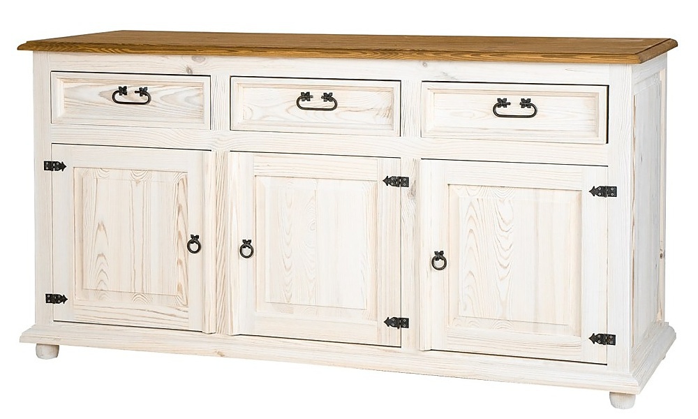 Rustikálna sedliacka komoda com 01 - k13 bielená borovica.

 

Sedliacky nábytok z masívu ponúkame v niekoľkých odtieňoch morenia, od svetlo bielej až po temne čiernu. Ošetrený je pravým včelím voskom, čo z neho robí luxusný ekologický nábytok.

 

Aj tento sedliacky nábytok je ručne vyrábaný a pri jeho výrobe je kladený veľký dôraz na detailné spracovanie.

 

Z dôvodu výroby sedliackeho nábytku na zákazku, sme nútení požadovať od zákazníka zálohu v minimálnej výške 500 - 1000 Kč podľa hodnoty nábytku.