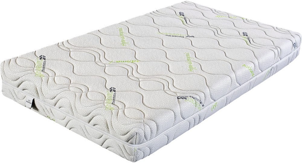 Matrac junior lux 16 - penová - výber rozmeru.

Jadro matraca:


	vrchná doska: pena ALOE VERA
	spodná doska: pena NIGHTFLY


Dve strany tuhosti: T3 - stredná tvrdosť a T4 - tvrdá


Pena ALOE VERA - pena s aromaterapiou
Do tejto inovatívnej peny sú aplikované výťažky z rastliny Aloe vera.

 

Pena NIGHTFLY – komfortná pena
Pena špičkových parametrov, ktorá sa vyrába exkluzívnou vodnou vypeňovacou metódou.


Poťah GREENTEX - poťah s probiotikami
Skutočná revolúcia v ochrane matraca pred alergénmi ocenená medzinárodnou odbornou komisiou na prestížnom veľtrhu INTERZUM.
Poťah GREENTEX prešitý PES vláknom - gramáž 300 g/m2

 

U matracov širších 160cm, a tiež matracov všetkých atypických rozmerov, sme nútení požadovať od zákazníka zálohu vo výške 20% z ceny. O výške zálohy Vás budeme kontaktovať e-mailom po uskutočnení objednávky maximálne do dvoch pracovných dní.