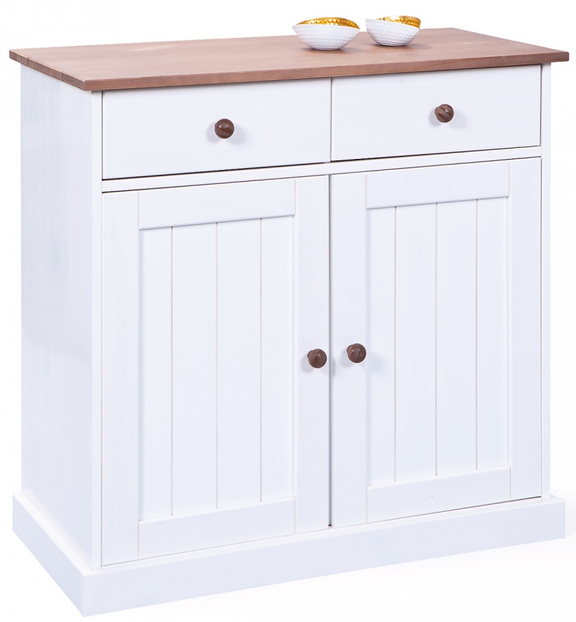 Kombinovaná komoda z masívu carson - biela/hnedá.

 

Minimalistická komoda je vybavená 2 priestrannými zásuvkami.

 

Rozmery kombinovanej komody Carson sú 90x86x45cm (š, v, h).

 

Všetky produkty z kolekcie Carson nájdete nižšie v súvisiacich produktoch.