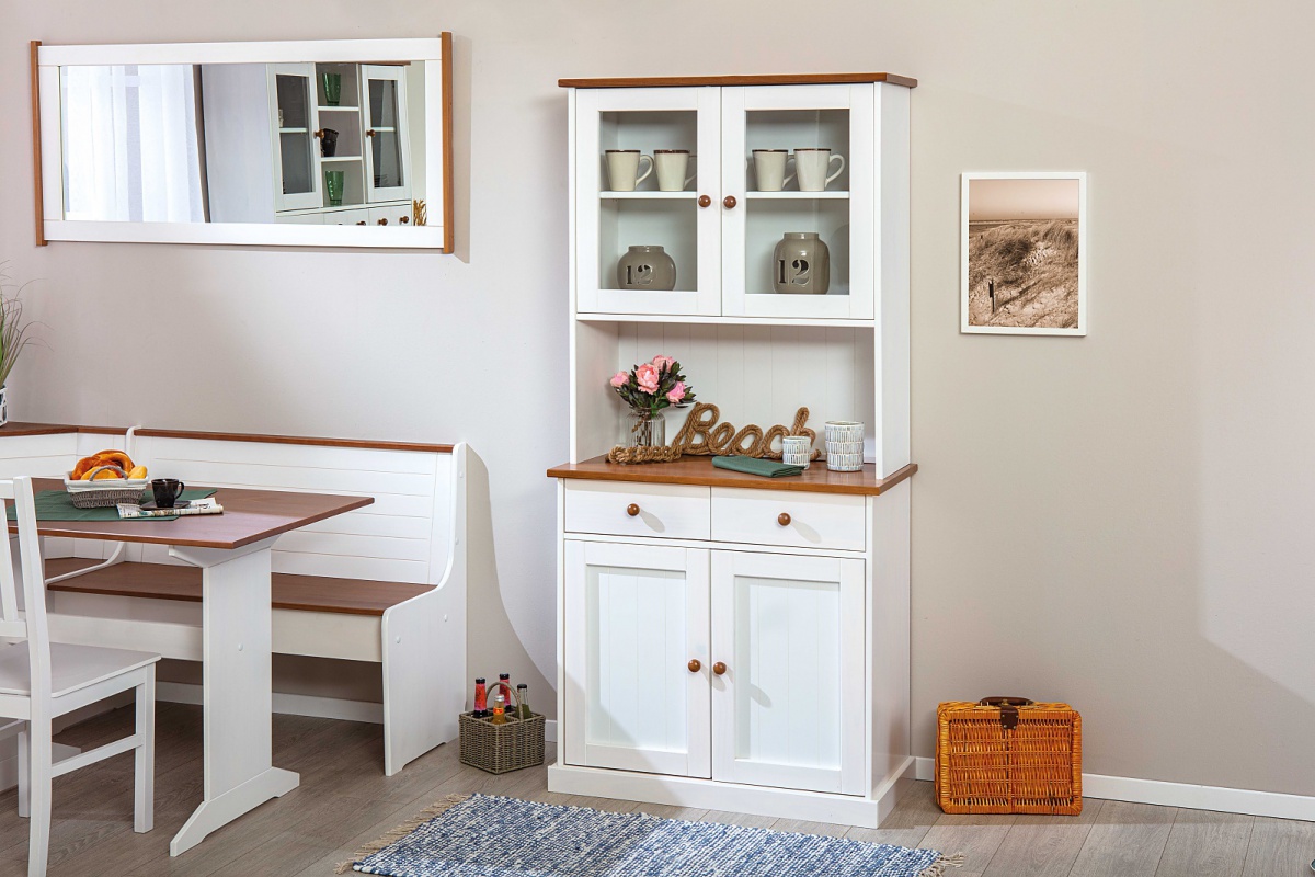 Kredenc z masívu carson - biela/hnedá.

 

Vysoký kredenc perfektne zapadne ako do kuchyne, tak do jedálne.

 

Rozmery kredenca Carson sú 90x190x45cm (š, v, h).

 

Všetky produkty z kolekcie Carson nájdete nižšie v súvisiacich produktoch.