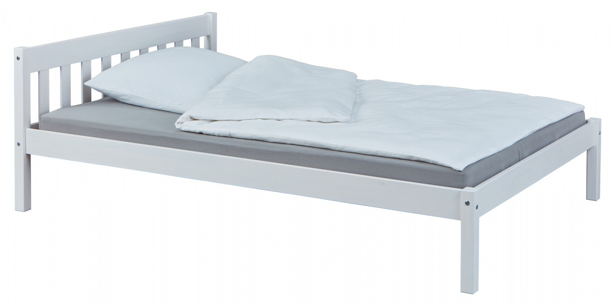 Manželská posteľ 140x200cm dorothy - biela