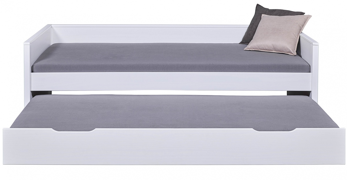 Válenda z masívu 90x200cm s prístelkou hendrix - biela.

 

Rozmery váľandy 90x200cm s prístelkou Hendrix sú 98x60x208cm (š, v, h). Výška sedacej časti od zeme je cca 38cm.

 

Všetky produkty z kolekcie Hendrix nájdete nižšie v súvisiacich produktoch.