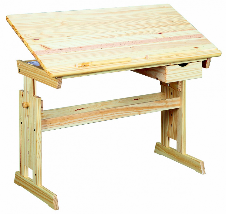 Detský funkčný stôl z masívu so zásuvkou kelly - borovica.

 

Rozmery detského funkčného stola so zásuvkou Kelly sú 109x63-96x55cm (š, v, h).

 

Ďalšie písacie stoly od rovnakého výrobcu nájdete nižšie v súvisiacich produktoch.