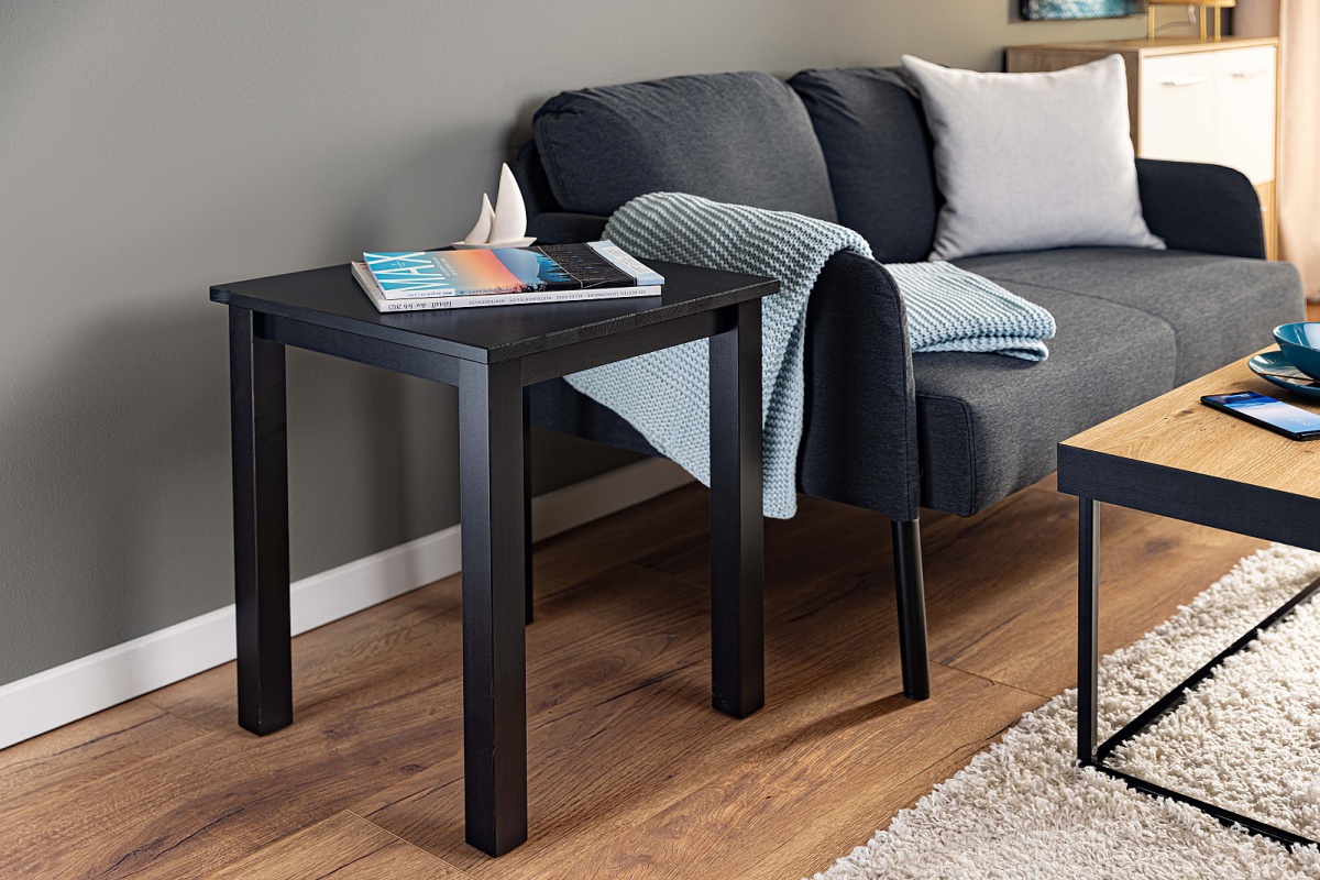 Odkladací stolík z masívu judd - čierna.

 

Rozmery odkladacieho stolíka Judd sú 45x55x45cm (š, v, h).

 

Všetky produkty z kolekcie Judd a ďalšie odkladacie či konferenčné stolíky od rovnakého výrobcu nájdete nižšie v súvisiacich produktoch.