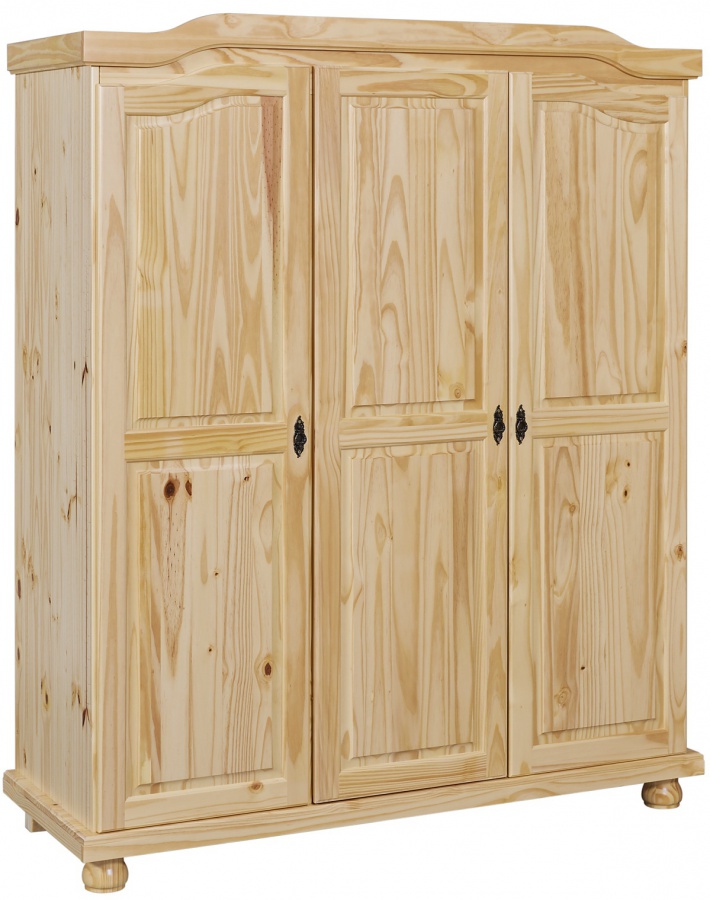 Trojdverová šatníková skriňa z masívu zorina - borovica.

 

Masívna trojdverová šatníková skriňa je elegantná na pohľad a neuveriteľne praktická vo vnútri.

 

Rozmery trojdverovej šatníkovej skrine Zorina sú 150x180x56cm (š, v, h).

 

Všetky produkty z kolekcie Zorina nájdete nižšie v súvisiacich produktoch.