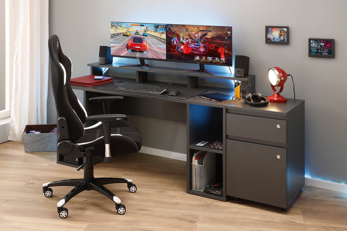 Kontajner na kolieskach player - šedá.

 

Máte strach, že vám nebude stačiť úložný priestor a chceli by ste mať istotu, že bude kam uložiť hry, konzoly či počítačové súčiastky?

 

Rozmery kontajnera na kolieskach Player sú 44x76,9x51,3cm (š, v, h).

 

Všetky produkty z kolekcie Player nájdete nižšie v súvisiacich produktoch.