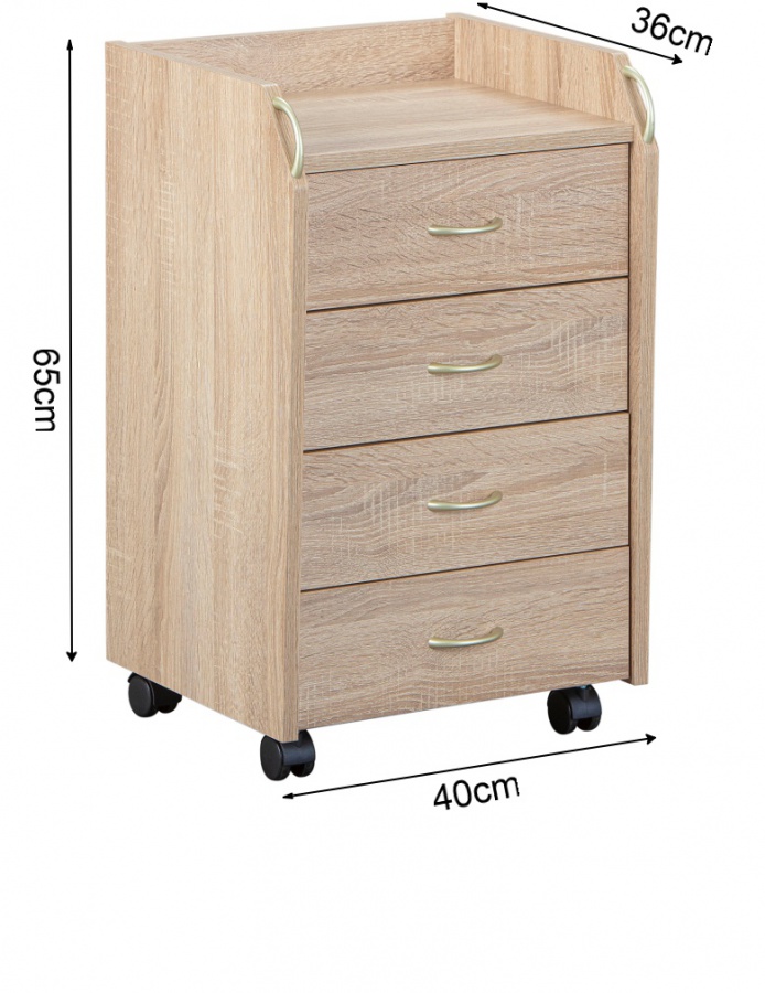 Kontajner na kolieskach zeus - dub sonoma.

 

Rozmery kontajnera na kolieskach Zeus sú 40x65x36cm (š, v, h).

 

Všetky produkty z kolekcie Zeus nájdete nižšie v súvisiacich produktoch.