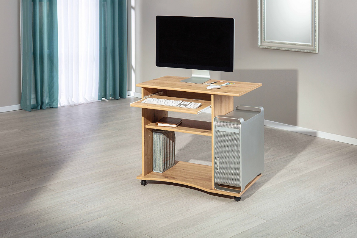 Pc stôl na kolieskach petrus - dub artisan.

 

Niekedy nemáte miesta nazvyš, a tak hľadáte praktické kúsky, ktoré splnia svoj účel na 100%, ale navyše nebudú zaberať príliš priestoru. PC stôl z kolekcie Petrus sa tak stáva ideálnym kúskom do každej domácnosti.

 

Rozmery PC stola na kolieskach Petrus sú 80x75x50cm (š, v, h).

 

Všetky produkty z kolekcie Petrus nájdete nižšie v súvisiacich produktoch.